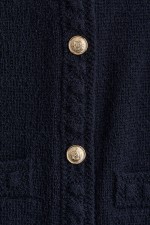 Textured-knit Cardigan