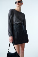 Shoulder-pad Sweater