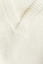 Fine-Knit Sweater with Collar